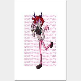 Naughty Demon Posters and Art